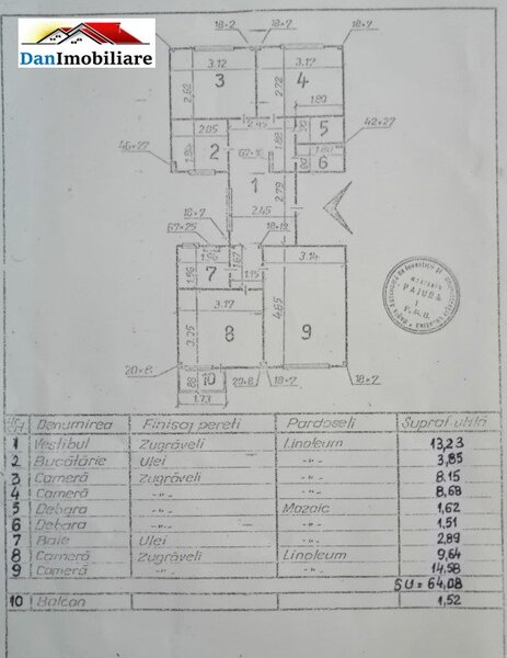 Piata Victoriei, Titulescu, apartament cu 4 camere,